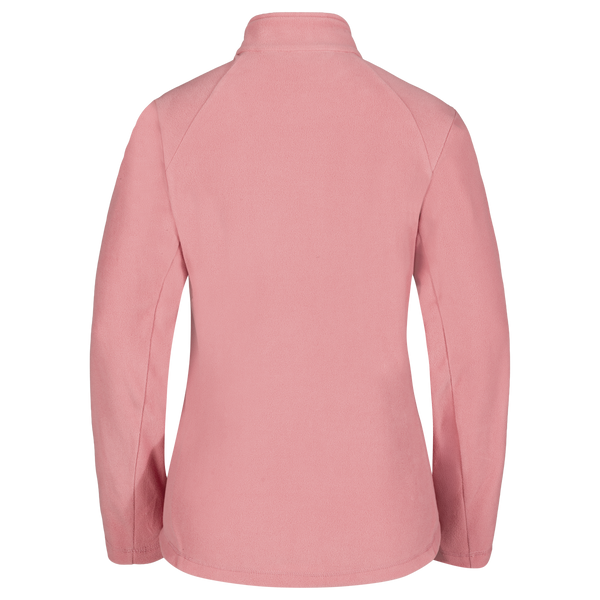 Auro Women's Fleece Zip Top — Tea Rose