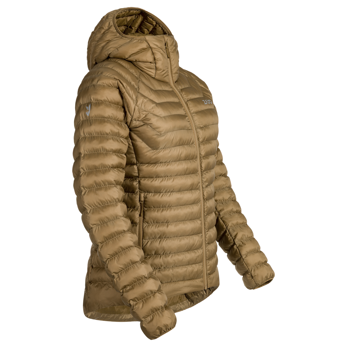 Nubaro Women's Insulated Hooded Jacket — Golden Brown