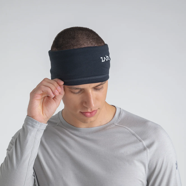 Senti Merino Multifunctional Scarf — Black