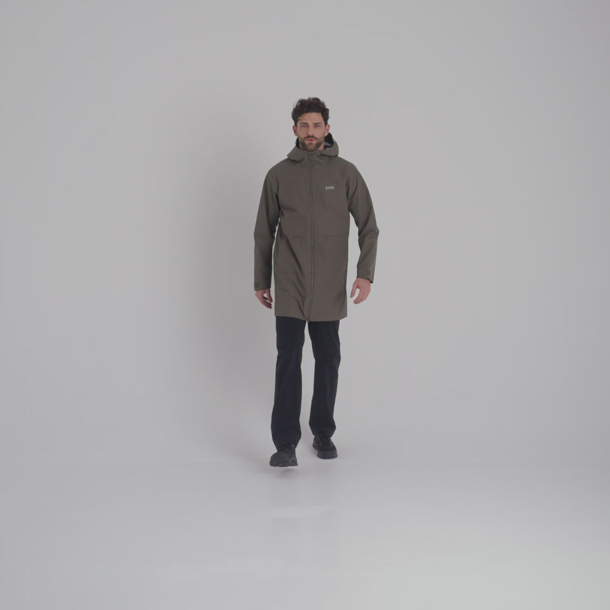 Urbo Men's 3L Parka — Vapor Grey