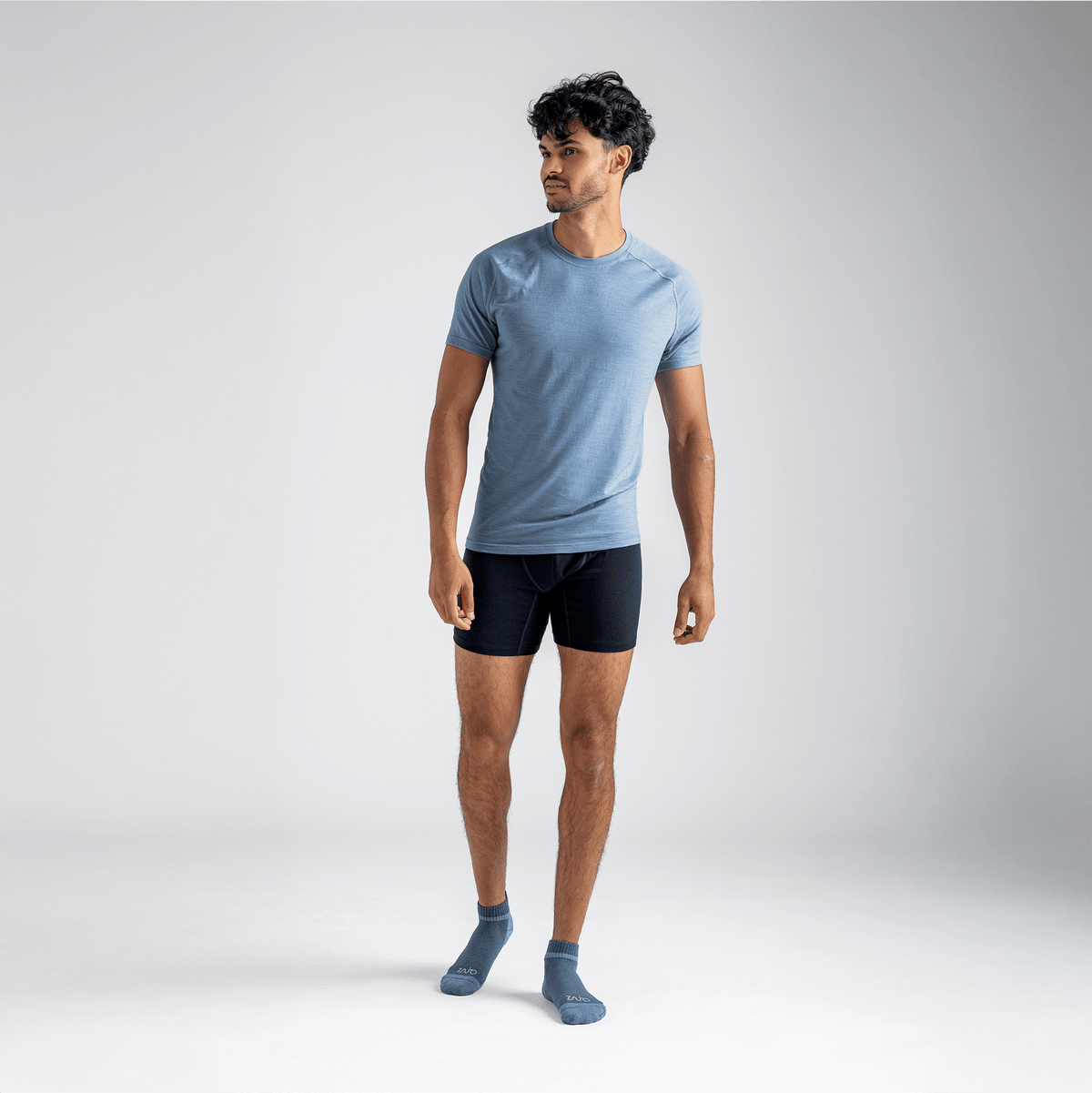 Senti Men's Merino T-shirt — Thyme Green